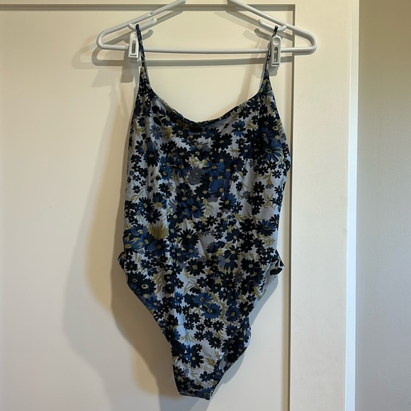 Madewell Other - Madewell Floral Scoopback One Piece
